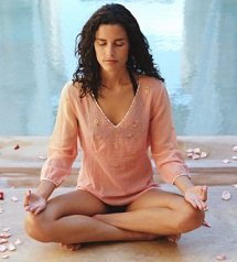 Медитация с розой